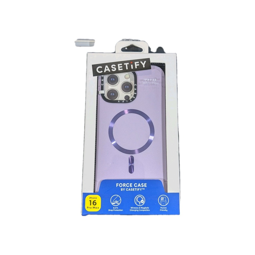U2O CASETiFY Force‎ Case w/ Magsafe for iPhone 16 Pro Max - Lilac Purple